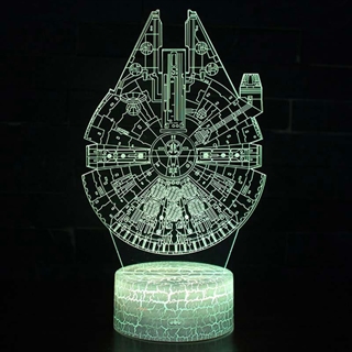 Star Wars 3D lampe-Falcon